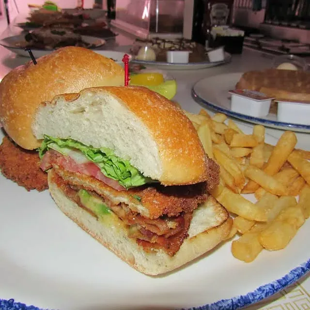 Monterey crispy chicken sandwich